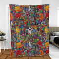 Ghostbusters Toybox Fleece Blanket