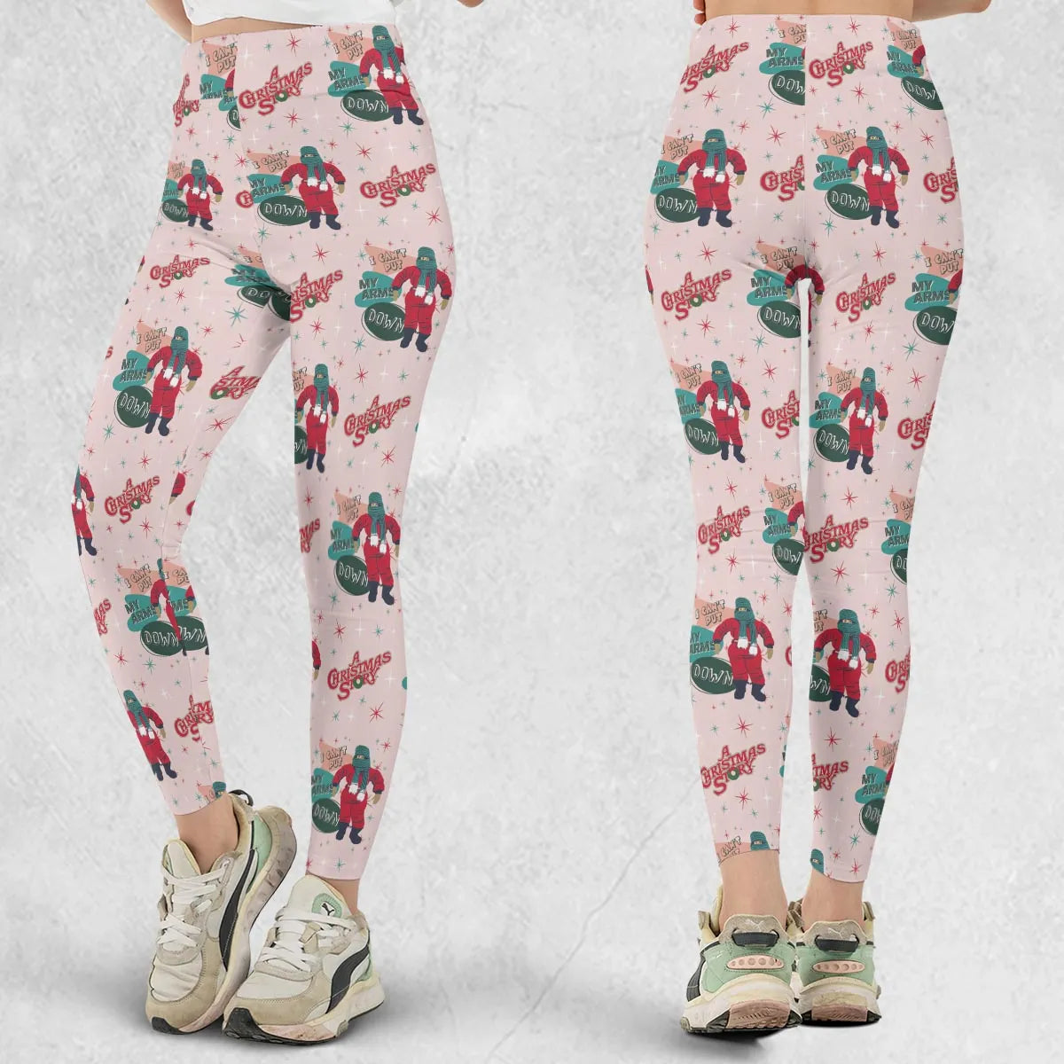 I Can't Put My Arms Down A Christmas Story Legging