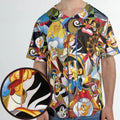 Pinocchio Seamless Unisex Baseball Jersey