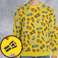 All-over Print Sweatshirt - V596E7RW -  - 1