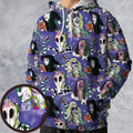 Beetle and Crew Beetlejuice All-over Print Hoodie