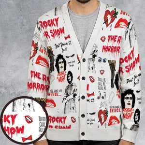 The Rocky Horror Picture Show Pattern Cardigan