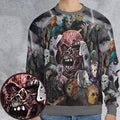 Jason Voorhees Evolution All-over Print Sweatshirt