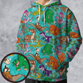 Squad Goals The Land Before Time All-over Print Hoodie