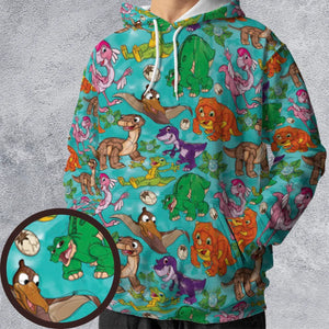 Squad Goals The Land Before Time All-over Print Hoodie