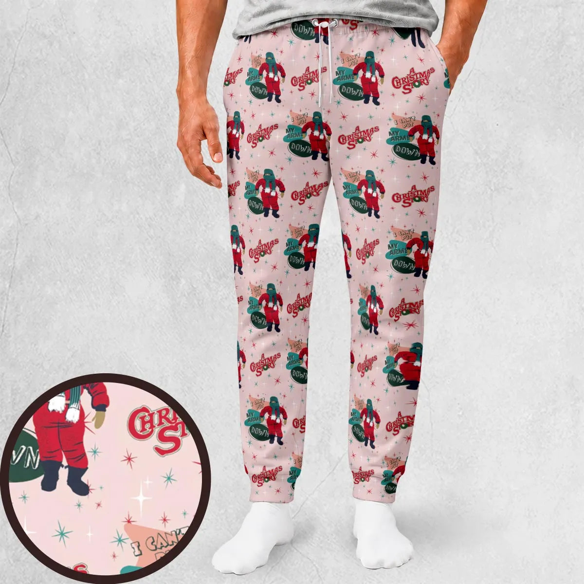 I Can't Put My Arms Down A Christmas Story Sweatpants