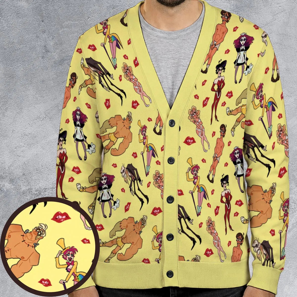 8 Rocky Rorror Cardigan