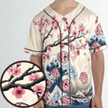 Pink Flower Dice DnD Unisex Baseball Jersey