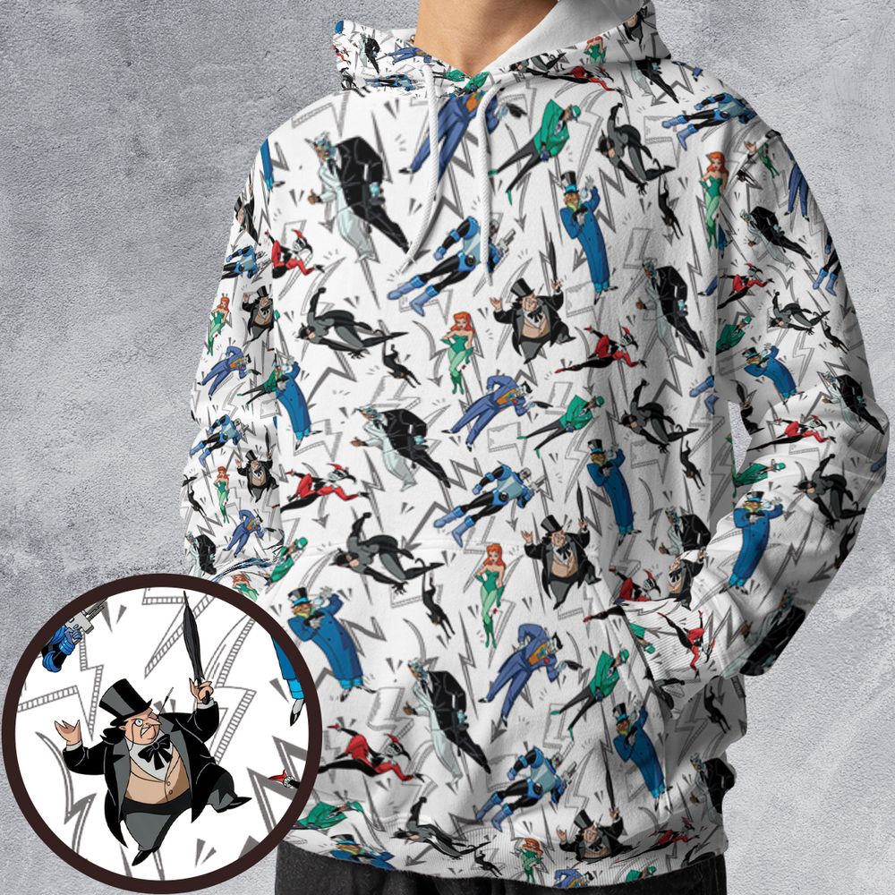 All-over Print Hoodie -  - 1