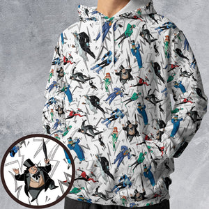 All-over Print Hoodie -  - 1