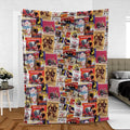 Hollywood Classics Collage Fleece Blanket
