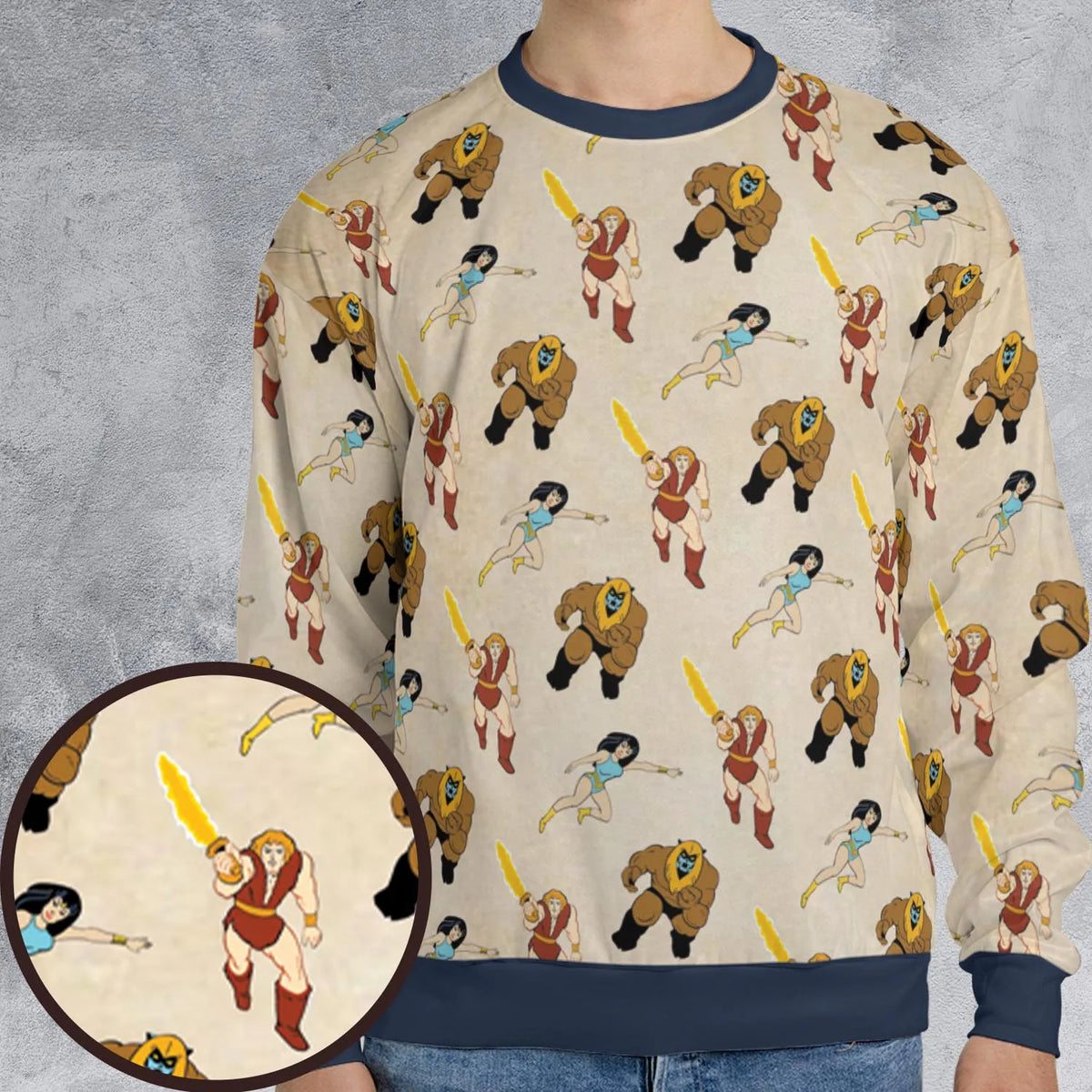 Thundarr the Barbarian All-over Print Sweatshirt