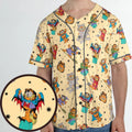 Nostalgic Cat Garfield's Halloween Adventure Unisex Baseball Jersey