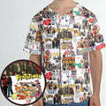 Stuck in the 80s Famous Sitcom Unisex Baseball Jersey