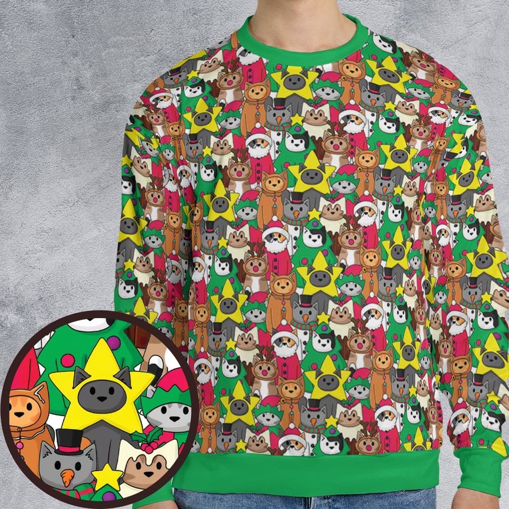 All-over Print Sweatshirt - Q7A62VTE -  - 1