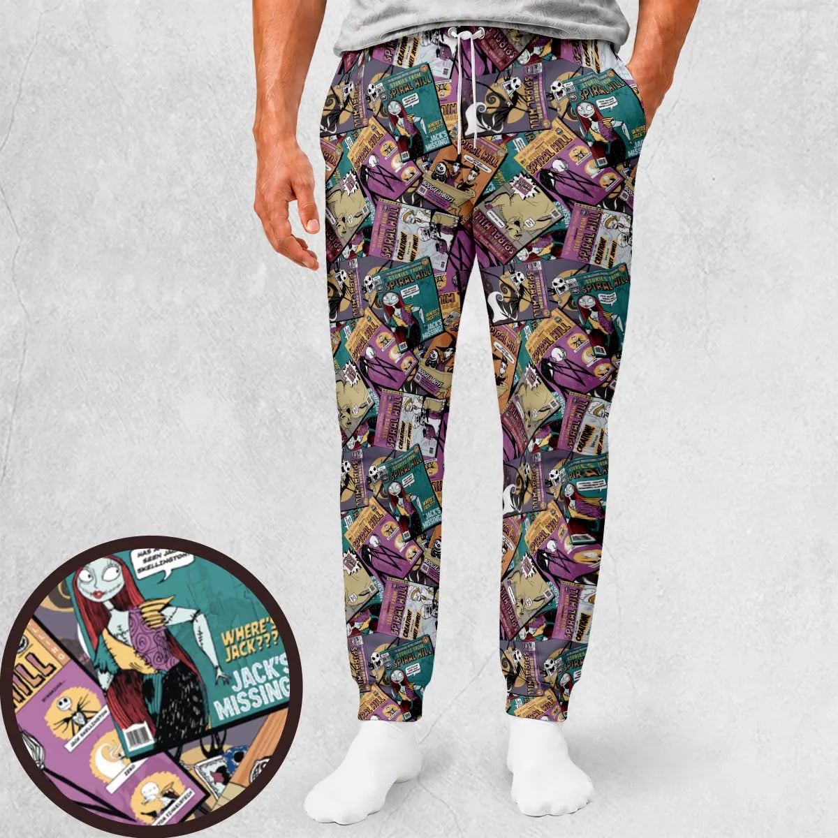 Spiral Hill The Nightmare Before Christmas Sweatpants