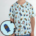 Star Pixel Star Trek Unisex Baseball Jersey