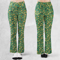 Terror Attack Cute Horror Characters Halloween Flare Leggings