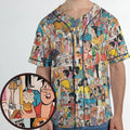 Archie Comics Characters Unisex Baseball Jersey
