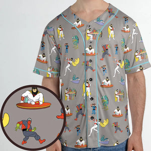 Space Ghost Coast to Coast Characters Unisex Baseball Jersey
