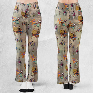 Somewhere Out There An American Tail Flare Leggings