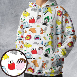 All-over Print Hoodie - T8VQVWT2 -  - 1