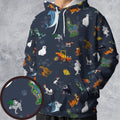 HB Scooby Clones All-over Print Hoodie