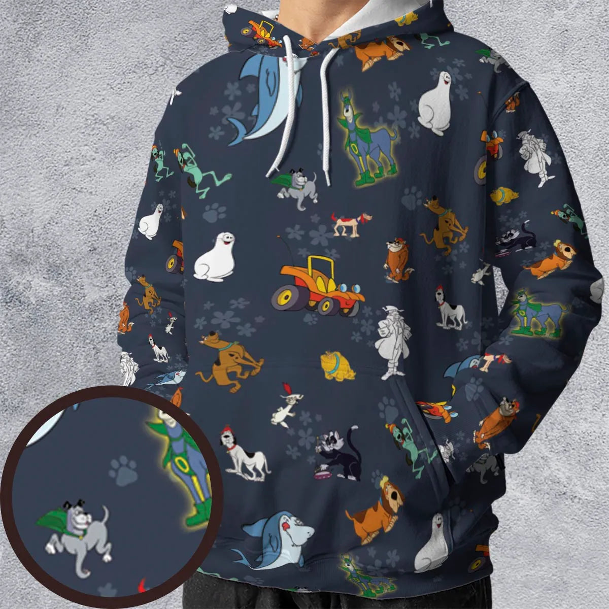 HB Scooby Clones All-over Print Hoodie