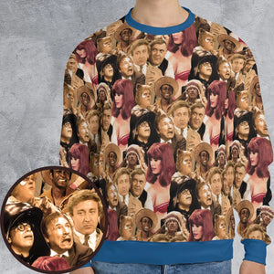 Mel Brook's movies collage All-over Print Sweatshirt