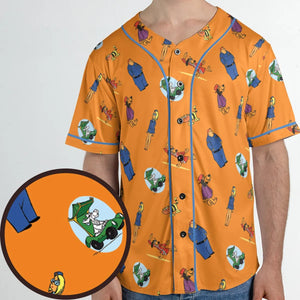 Kung-Fu Friends Hong Kong Phooey Unisex Baseball Jersey