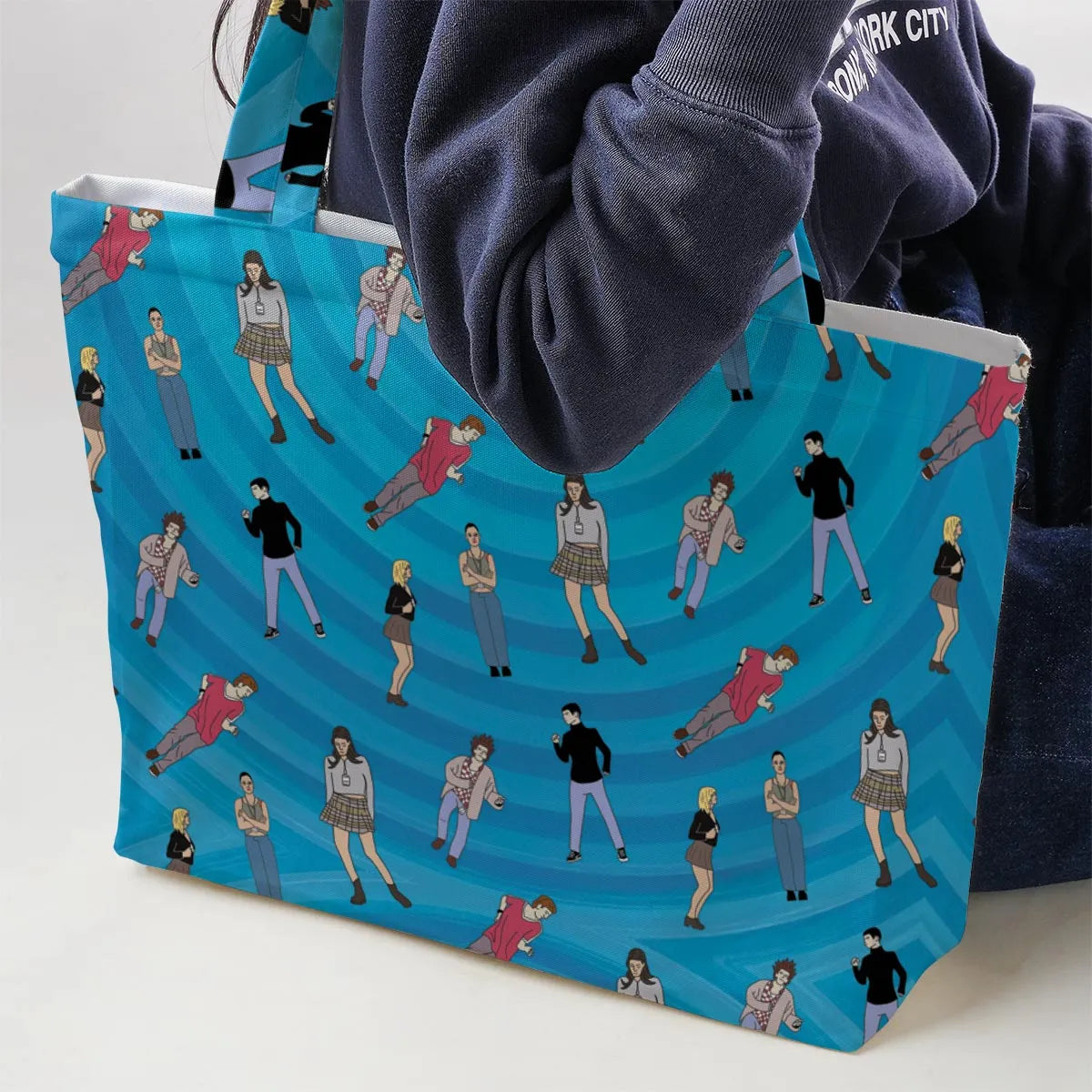 Empire Records Characters Large Tote Bag