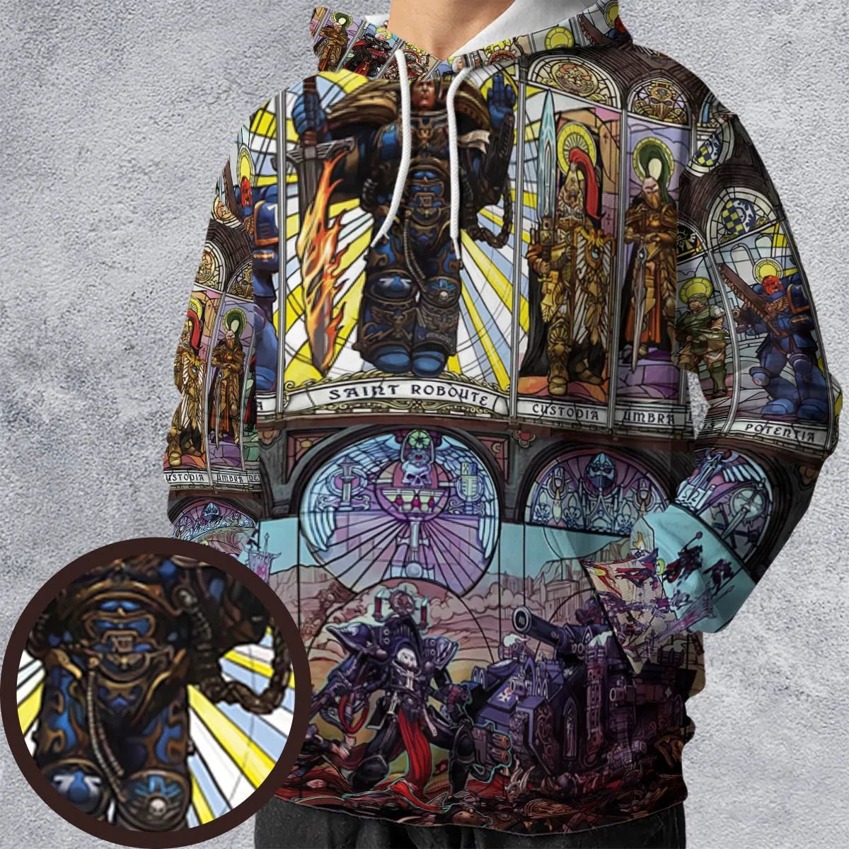 WH40K Library All-over Print Hoodie