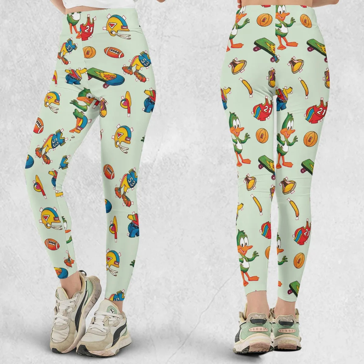 Plucky Duck Tiny Toon Adventures Legging