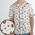 Nintendo Donkey Kong Characters Pattern Unisex Baseball Jersey