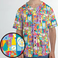 It's a Small World Unisex Baseball Jersey