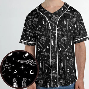 Buffy The Vampire Slayer Items Pattern Unisex Baseball Jersey