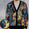 Spaceships Death Star Suncatcher Glass Cardigan