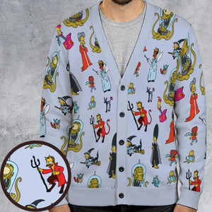 Halloween Costume The Simpsons Cardigan