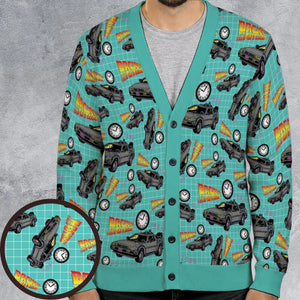 Nostalgia Mode Back To The Future Cardigan