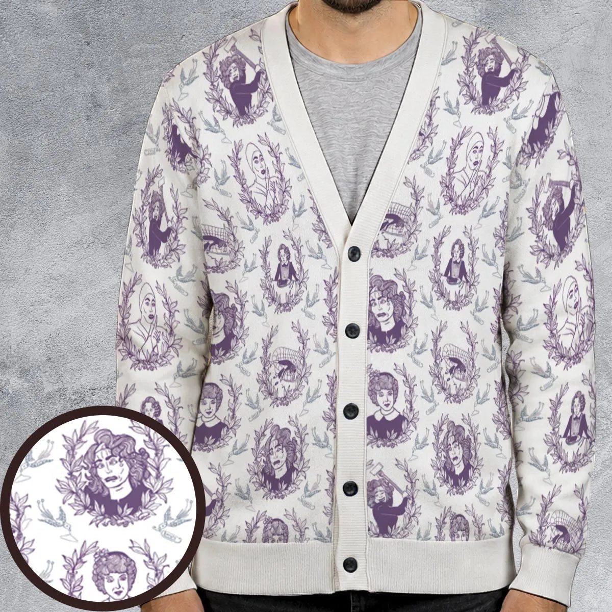 Mommie Dearest Inspired Cardigan