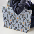 SciFi Chic Alien Large Tote Bag
