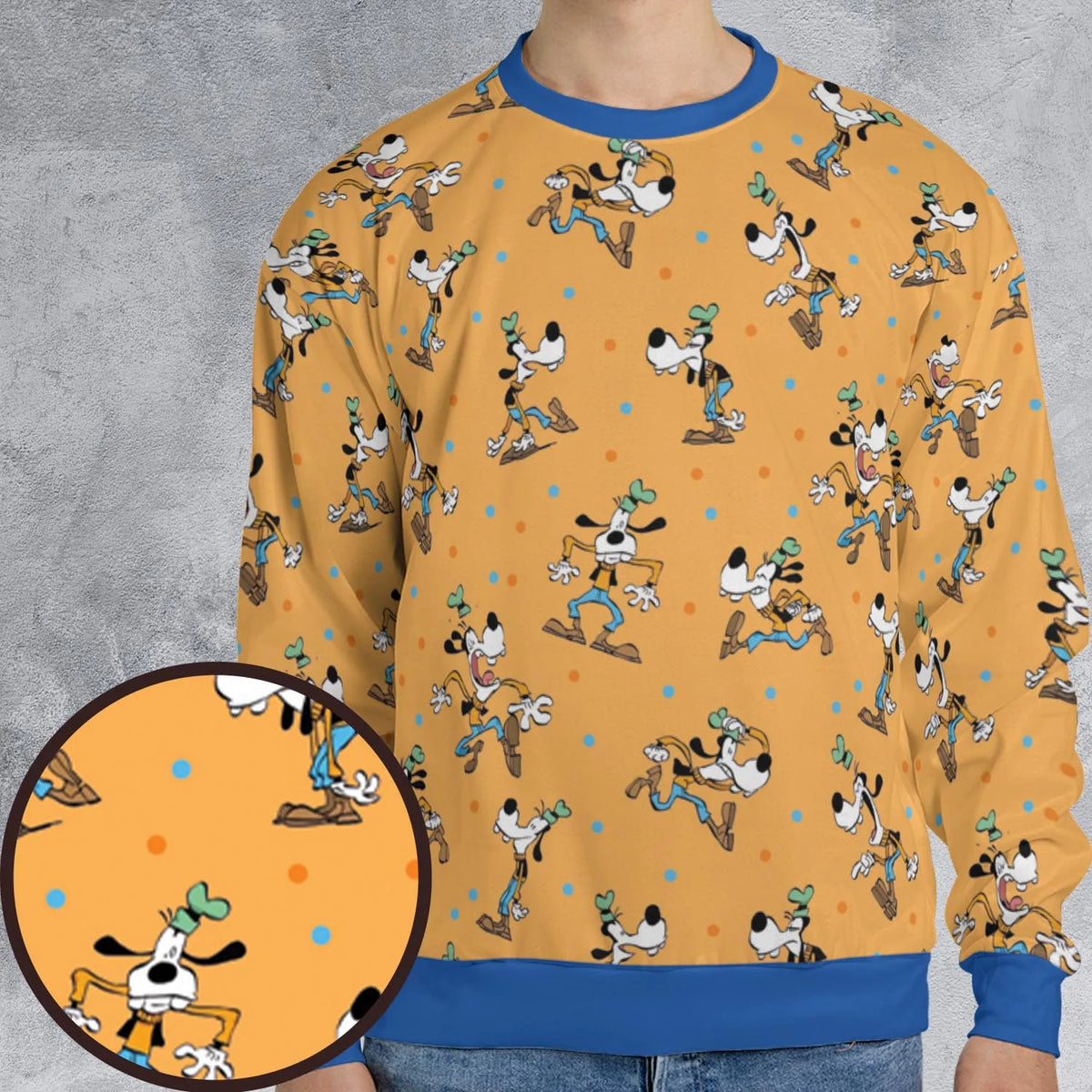Gawrsh Cool Goofy All-over Print Sweatshirt