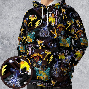 Powerline Concert A Goofy Movie All-over Print Hoodie