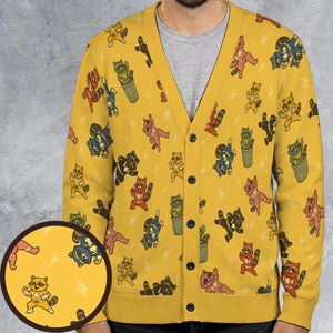 Morphin Time Trash Panda Cardigan