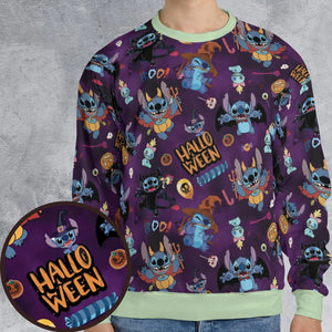 Spooky Stitch All-over Print Sweatshirt