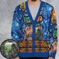The Beginning Star Trek Pattern Cardigan