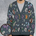 Rock Type Pokemon Cardigan