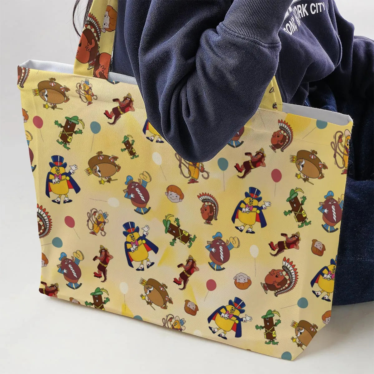 Hostess Gang Mascot Characters Large Tote Bag