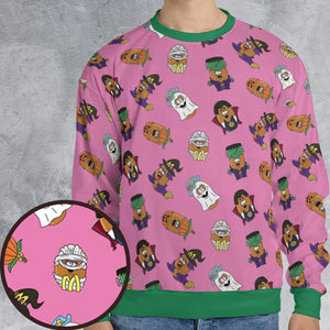 Halloween McNugget Buddies All-over Print Sweatshirt