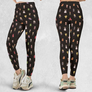 Final Fantasy Characters Pattern Legging